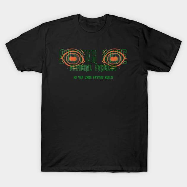 Do You Read Sutter Cane? (Green Text) T-Shirt by Bloody Savage